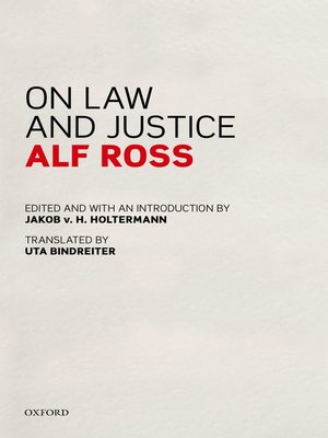 cover image of On Law and Justice